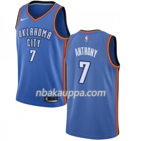 Oklahoma City Thunder Carmelo Anthony 7 Nike 2017-18 Sininen Pelipaidat Swingman - Miesten